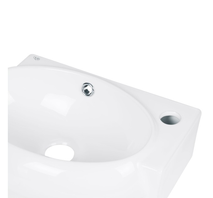 Раковина Qtap Leo 430x290x140 White QT11115011RWN