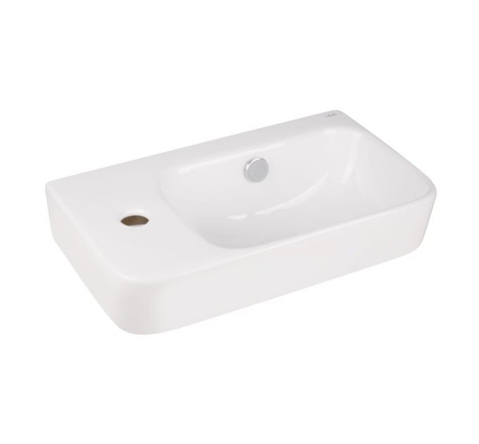 Раковина Qtap Tern 450х260х155 White QT17115117LWN