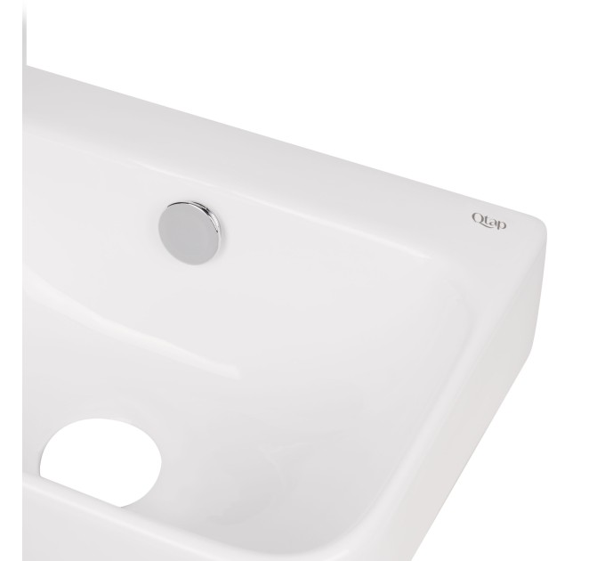 Раковина Qtap Tern 450х260х155 White QT17115117LWN