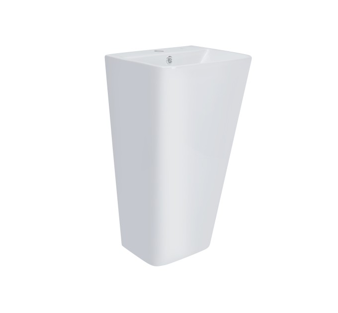 Раковина для підлоги моноблок Qtap Tern 440х380х830mm White QT1711G302WN